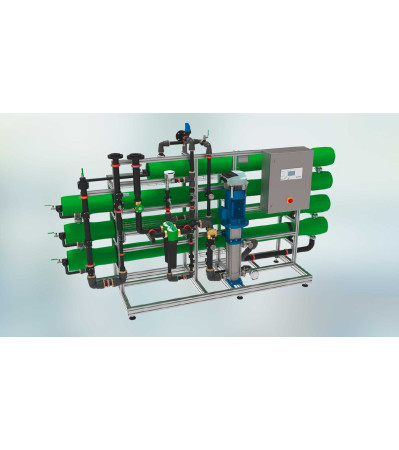 Установка зворотного осмоса Grunbeck osmoliQ:LB4000 - LB30000