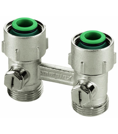Вузол нижнього підключення Simplex тип D2/50 прямий, 3/4"BPx3/4"ЗP