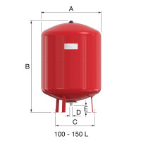 Розширювальний бак Flamco Contra-Flex 400/2,5, 400 л, PN 6