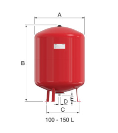 Розширювальний бак Flamco Contra-Flex 400/2,5, 400 л, PN 6