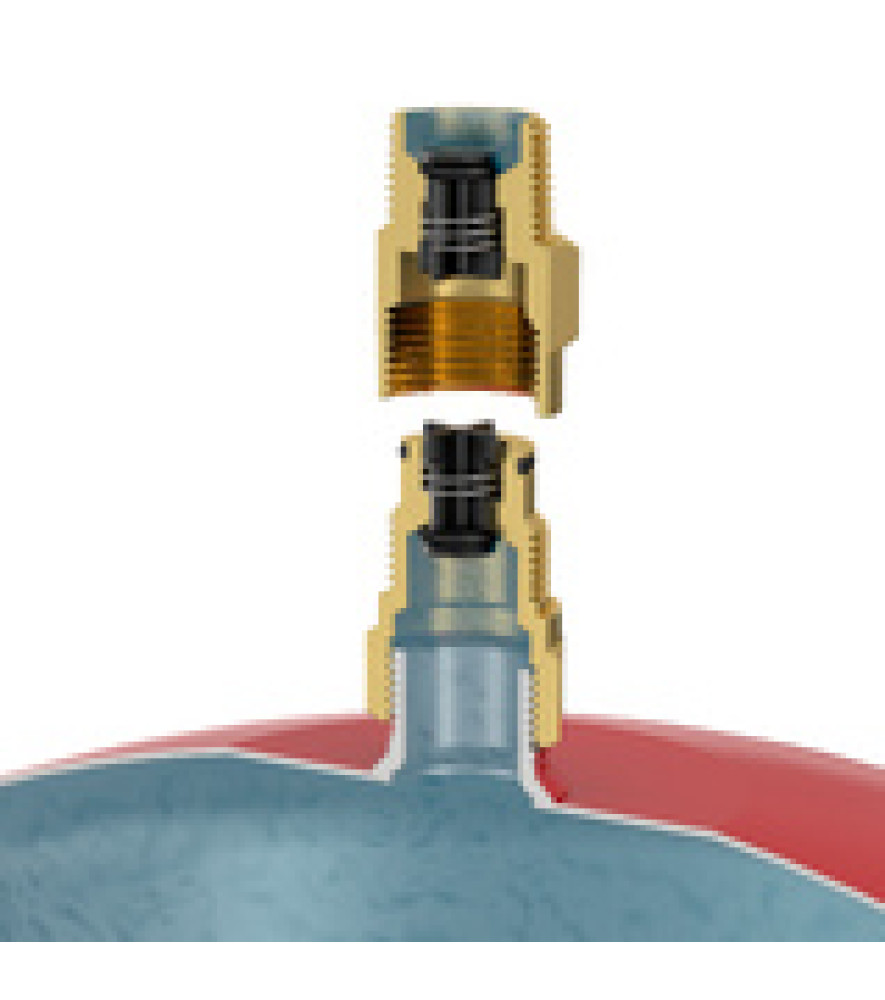 Швидкороз'ємне підключення Flamco Flexfast 3/4" (для баків 2-50 л)