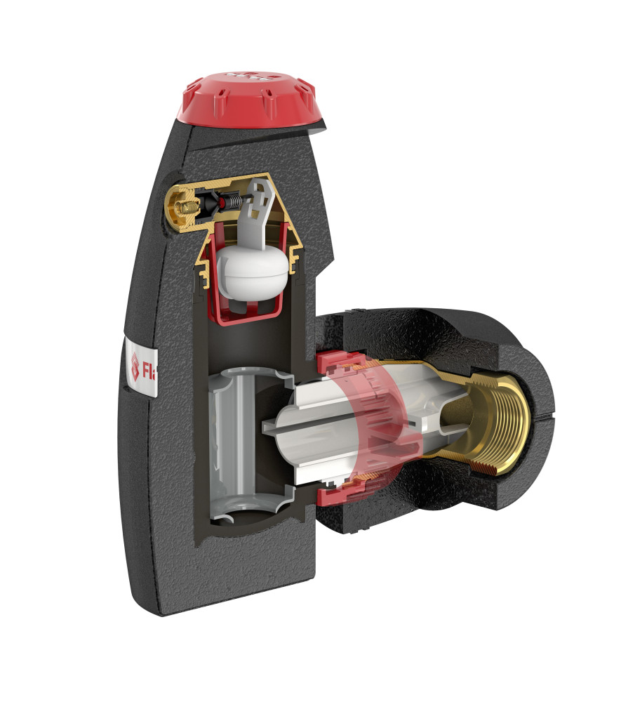 Форсований сепаратор повітря Flamco XStream Vent, ВР 2 ”