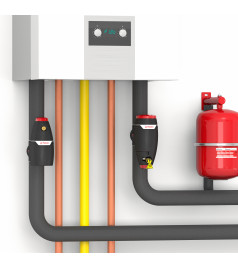 Форсований сепаратор повітря Flamco XStream Vent, ВР 1 1/2 ”