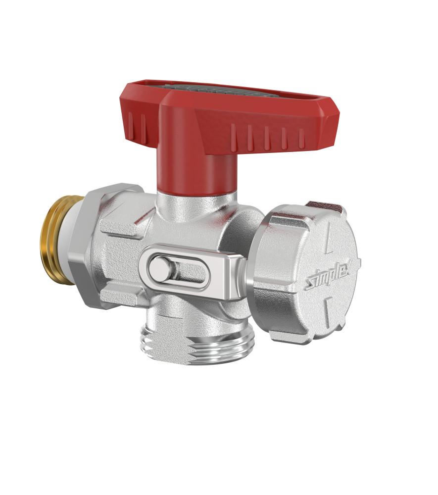 Кран кульовий Simplex KFE-KH-E 1/2" ЗP