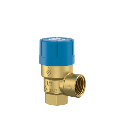 Запобіжний клапан Flamco Prescor B для водопостачання 1/2" х 1/2", 6 бар