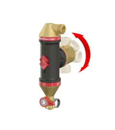 Сепаратор повітря і бруду Flamcovent Clean Smart 1 1/2"
