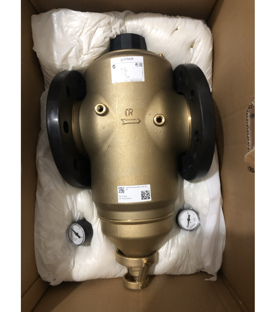 Фільтр зі зворотним промиванням Grunbeck RuckspulfilterTyp MR DN100, 100мк