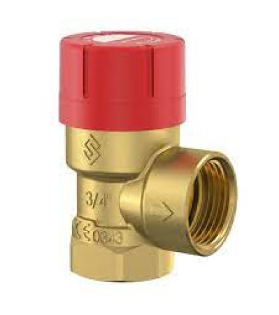 Запобіжний клапан Flamco Prescor 3/4" х 1" TRD, 2,5 бар