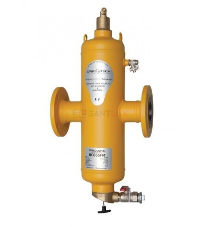 Сепаратор повітря та бруду Spirotech SpiroCombi-Magnet Air & Dirt -Steel DN50 фланець/магніт