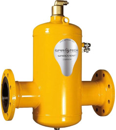 Сепаратор повітря Spirovent Air DN100 фланець