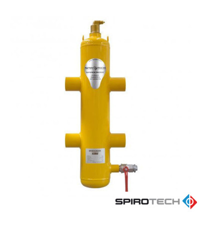 Гідравлічна стрілка (сталь) SpiroCross DN65 під приварку