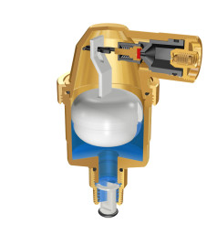 Повітрявідвідник Flamco Flexvent Top Aqua 1/2"