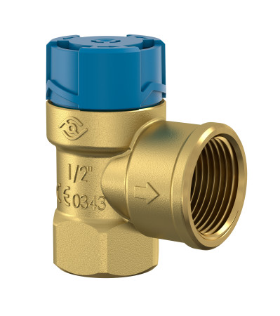 Запобіжний клапан Flamco Flopress B для водопостачання 1/2" х 3/4", 10 бар