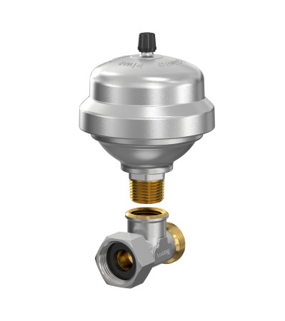 Компенсатор гідроударів Flamco Flexofit S 1/2" з трійником G 3⁄4" ЗР x G 3⁄4" ВР