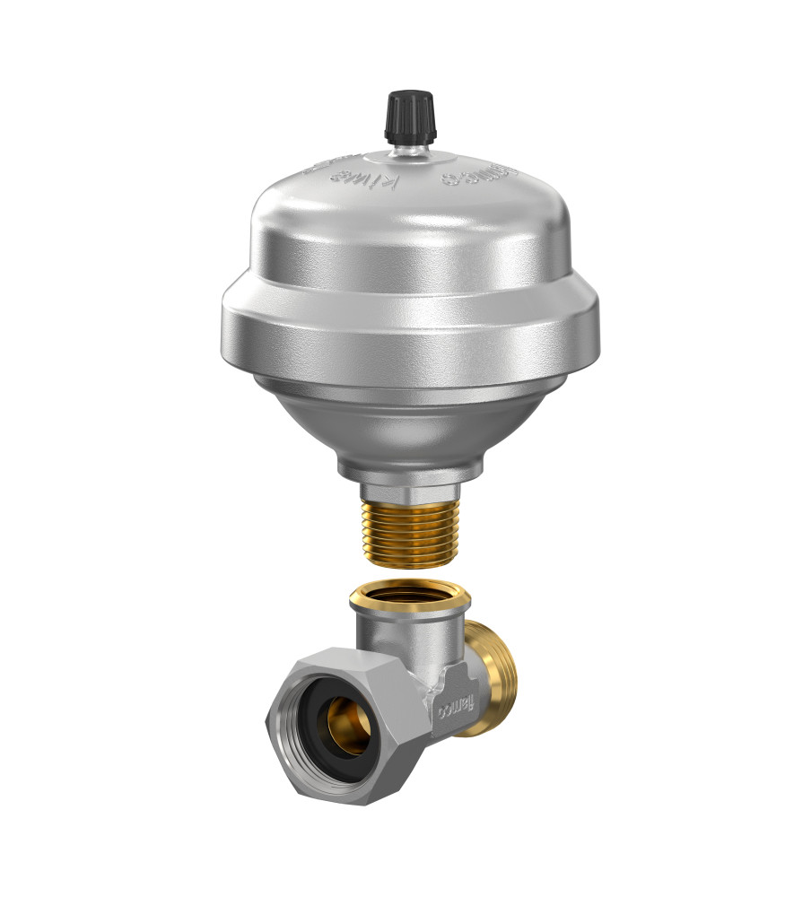 Компенсатор гідроударів Flamco Flexofit S 1/2" з трійником G 3⁄4" ЗР x G 3⁄4" ВР