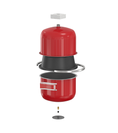 Розширювальний бак Flamco Contra-Flex 25/1,5, 25 л, PN 3
