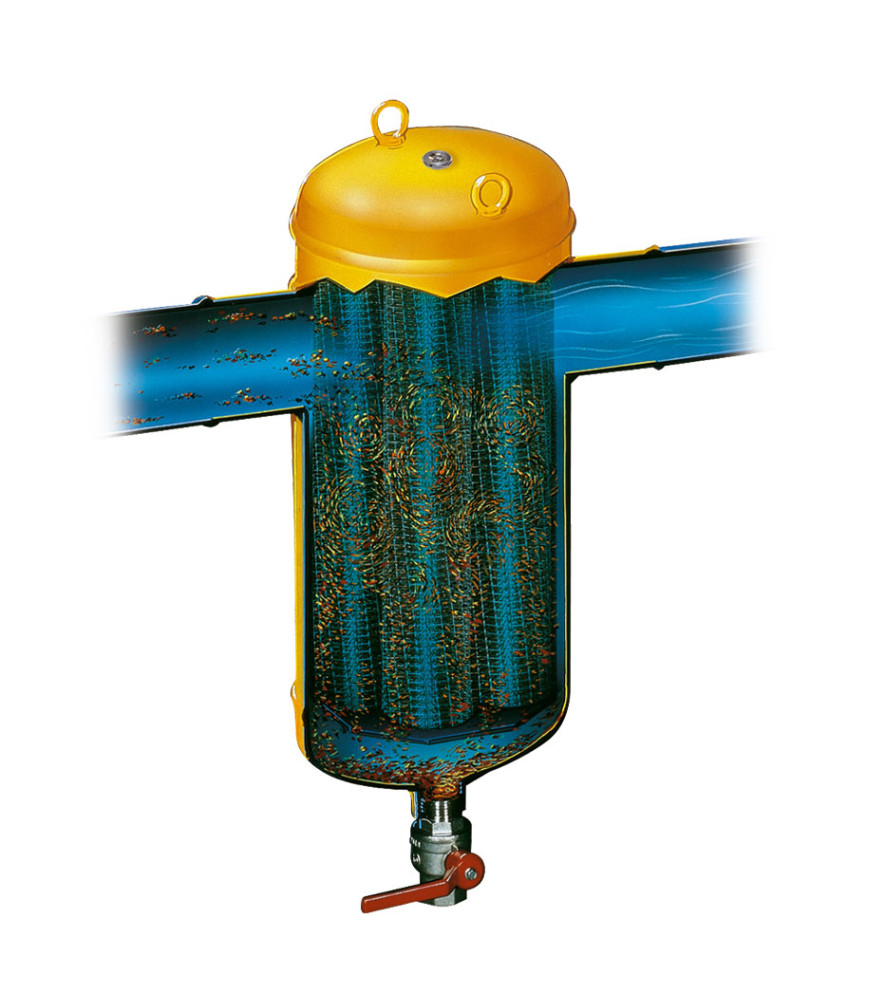 Сепаратор шламу SpiroTrap Dirt DN80 фланцевий