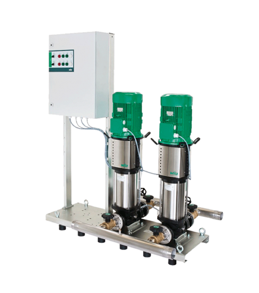 Установка Wilo Comfort CO-2 Helix V 406