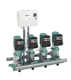 Установка Wilo COR-4 Helix VE 1606
